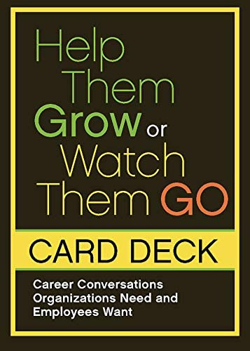 Help Them Grow Or Watch Them Go Card Deck: Career Conversations Organizations Need And Employees Want, De Kaye, Beverly. Editorial Berrett-koehler Publishers, Tapa Dura En Inglés