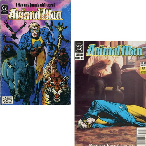 Animal Man De Grant Morrison Zinco En Stock