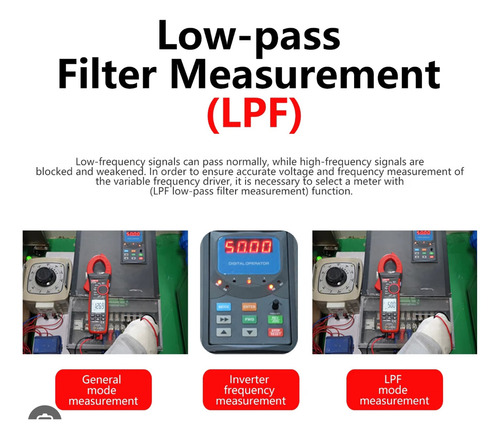 Amperimetro Tenaza Ut207b Uni-t, Tester Ac/dc, Corriente Cc