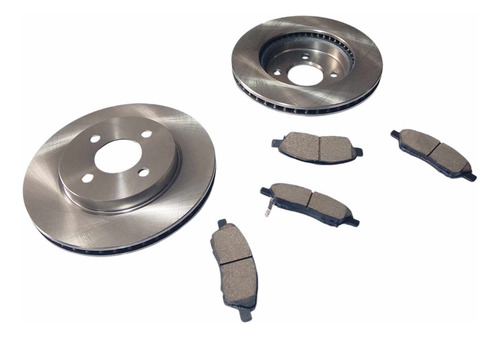 2 Discos Delantero + Balatas Delantero V-drive 1.6l 2021 Fp
