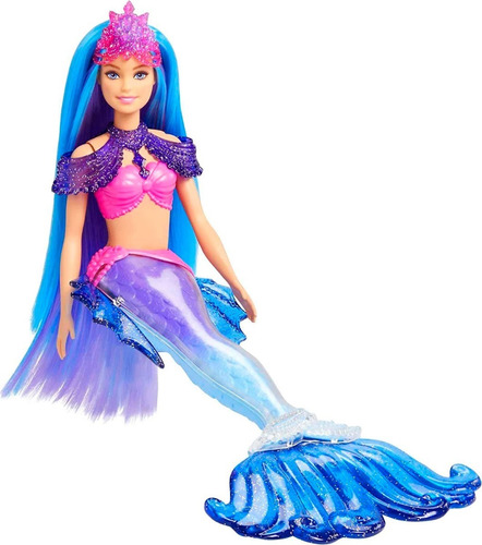 Barbie Sirena Mermaid Malibu, Caballito De Mar Y Accesorios