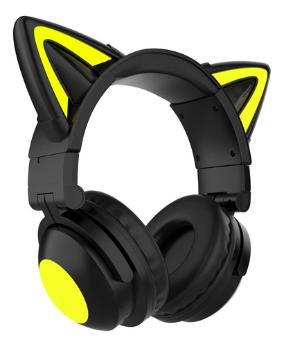 Nuevos Auriculares Bluetooth Luminous Cat's Ears Para Juegos