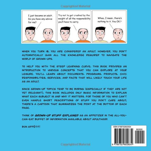 Book : Grown-up Stuff Explained 75 Topics 18-year-olds...