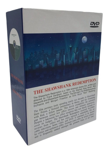 Cofre Livro Um Sonho De Liberdade The Shawshank Redemption 