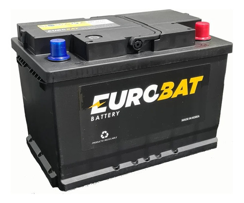 Bateria 55 Amp 400 Cca Eurobat Korea 55457-k