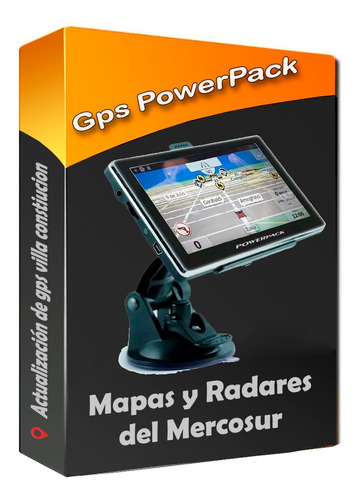 Actualizacion Gps Powerpack Todos Los Modelos Mapas Mercosur