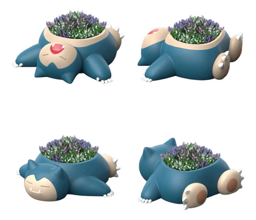Pokemon Snorlax Planter X 1 Unidad