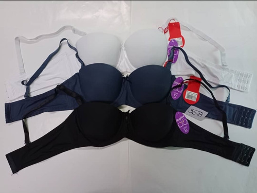 Imagen 3 de 10 de Brassier Sostenes Push Up Excelente Calidad