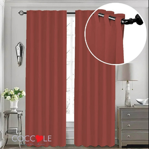 Cortinas Ambiente Blackout Lisas + Envio Gratis