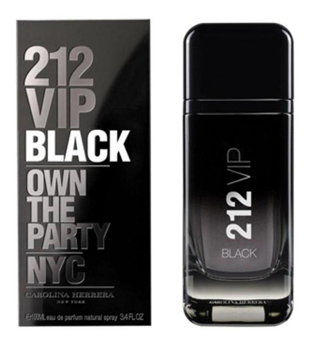 212 Vip Black 100ml Edp Hombre Carolina Herrera