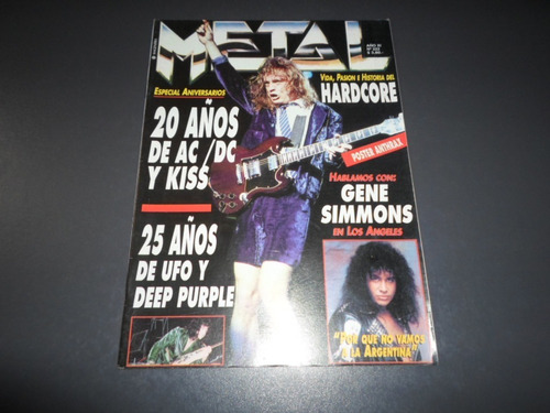 Metal 222 Ac Dc Kiss Blind Melon Rata Blanca Vince Neil Band