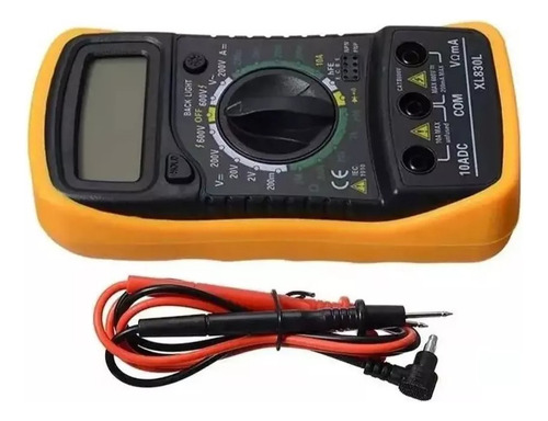 Tester Multitester Multimetro Digital Pantalla Lcd Xl-830l