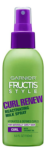 Garnier Fructis Style Curl Renew Spray De Leche Reactivador.