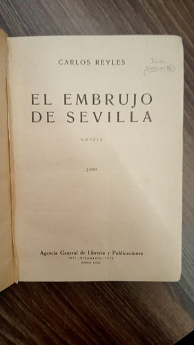 El Embrujo De Sevilla - Carlos Reyles