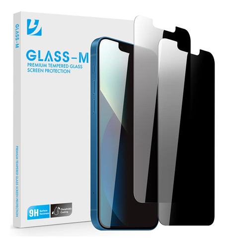 Glass-m 2 Protector Pantalla Privacidad Para iPhone 13 Mini