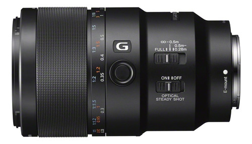 Lente Sony Sel90m28g Fe 90mm F/2.8-22 Macro G Oss Para Espel