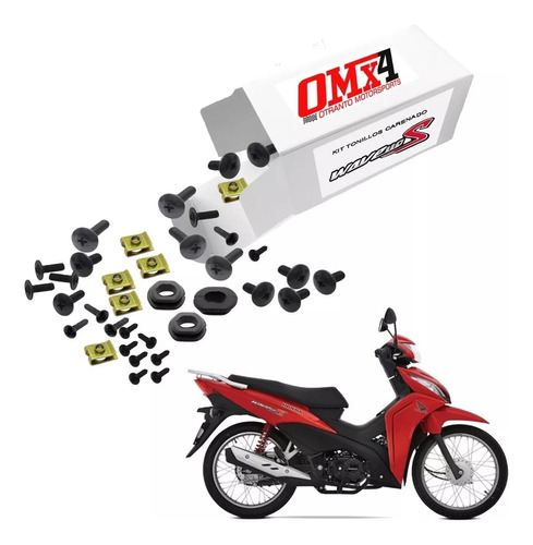 Kit Tornillos De Carenado Para Honda Wave 110s