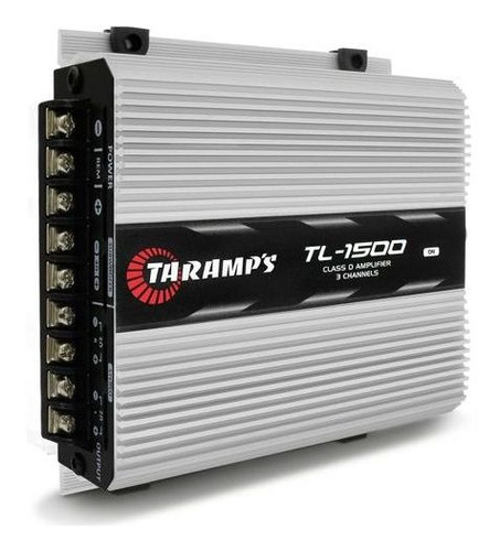 Modulo Taramps Tl 1500 Amplificador 2 Ohms 390w 3 Canais Som