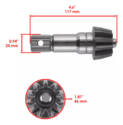 Kit Engranaje Diferencial Polaris 3235189 3234409 3235189