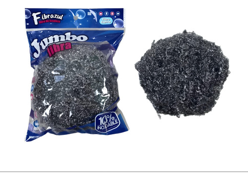 Fibra Jumbo De Acero Inoxidable (24 Piezas)