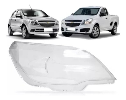 Lente Optica Acrilico P/ Chevrolet Agile 2009 2010 A 2013