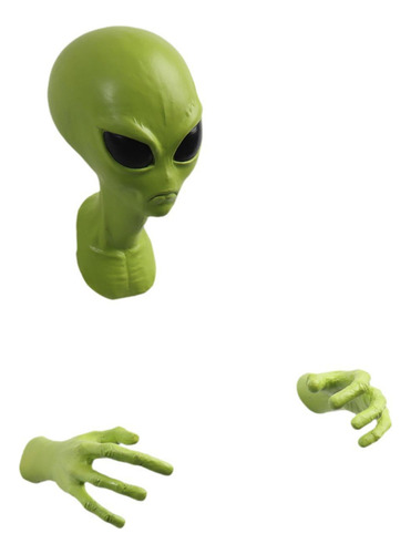 Escultura De Pared De Extraterrestre, Arte Para Colgar En La