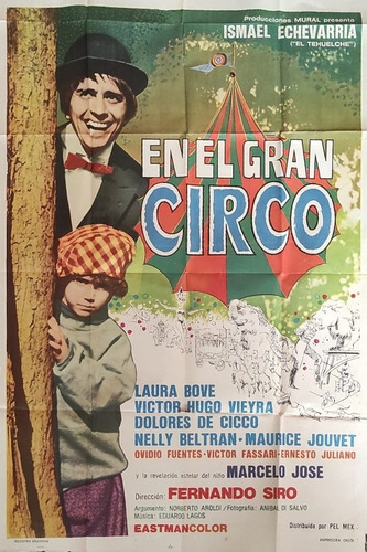 Poster De La Película En El Gran Circo 799 (Usado)