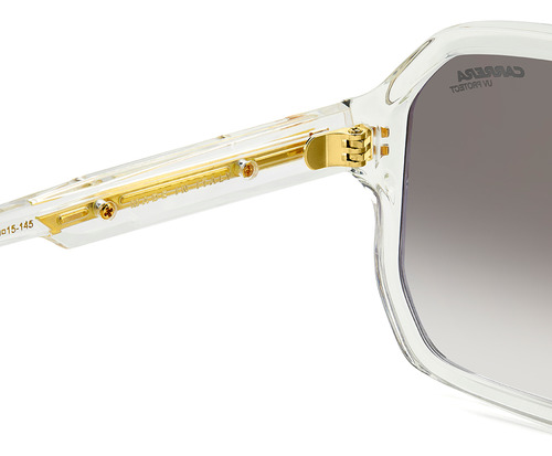 Óculos De Sol Masculino Carrera Victory C 01/s 900 Armação Transparente Haste Transparente Lente Cinza