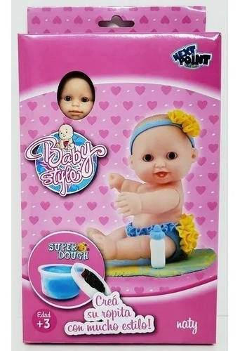 Muñeca Naty - Baby Style Crea Tu Propio Estilo - Next Point