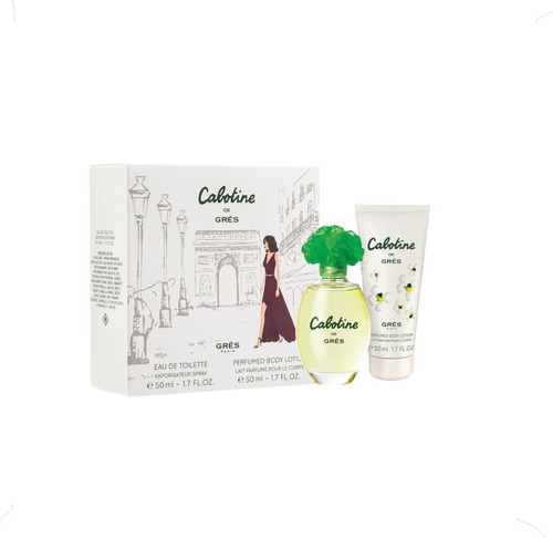 Perfume Imp. Mujer Cabotine Paris Lovely Fit Edt 50ml Set 