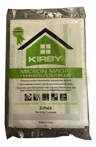 Kirby Micron Magic Micro Allergen 205814a. Bolsas Para Filtr