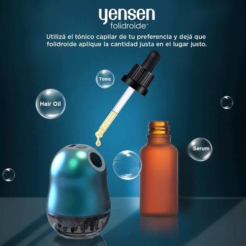Tratamiento Alopecia Masajeador Capilar Aplicador Minoxidil