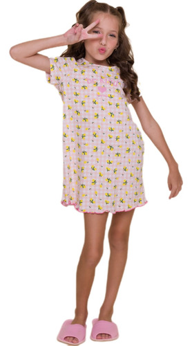 Camisola Infantil Xadrez Evanilda Daisydays 0004  Tam 4 À 10