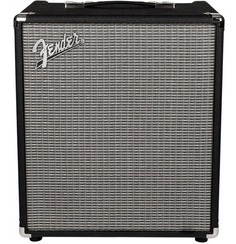 Amplificador De Bajo Fender Rumble 100 V3 - 120v Color Negro/Plata 220V