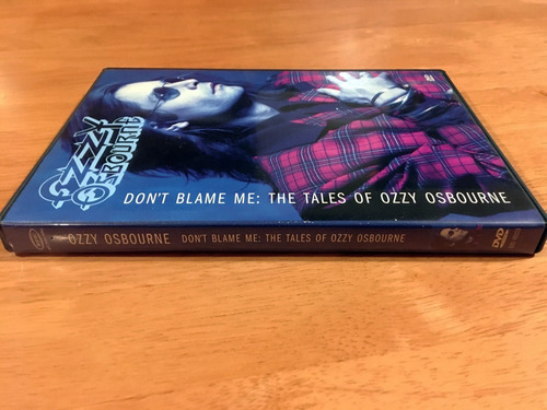 Ozzy Osbourne Don't Blame Me - The Tales - Dvd Usa 2000
