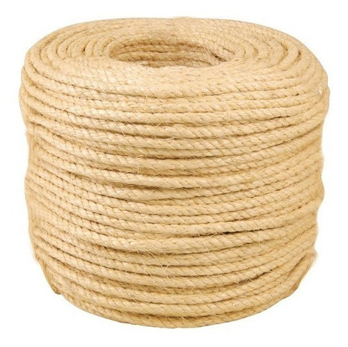 Corda Sisal 6mm Artesanato Arranhadores - 100 Metros Gatos