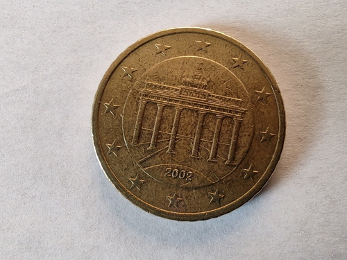 Moneda Alemania 50 Cents De Euro 2092(x1568-x1567