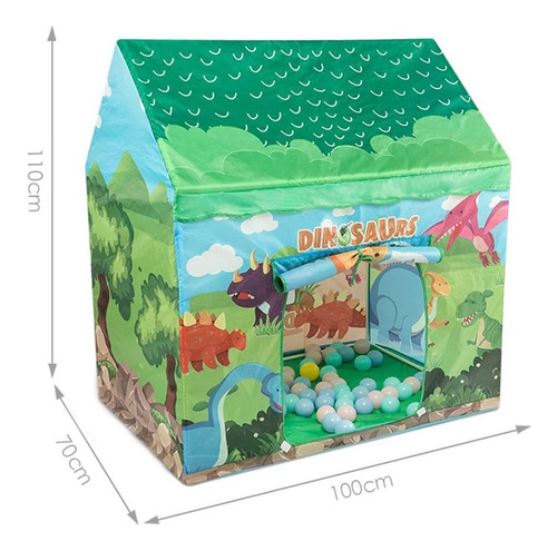 Imagen 2 de 4 de Carpa De Dinosaurio Para Niños, Juguetes De Dinosaurio Extra