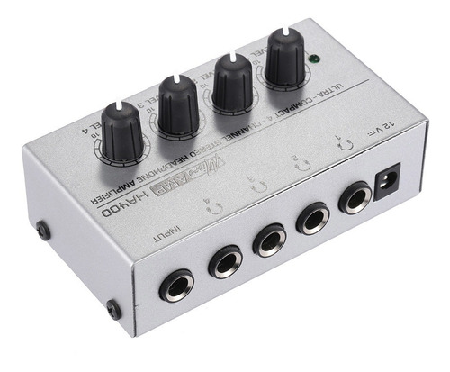Miniamplificador De Audio Ha400 Ultracompacto 4 Canales