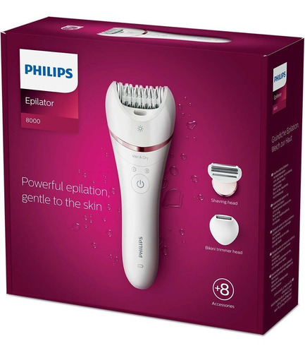 Depiladora Philips Bre720/00 Color Blanco Blanco
