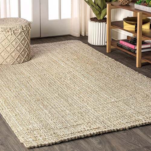 Jonathan Y Nfr103a-3 Hiro Hand Woven Chunky Yute Indoor Area