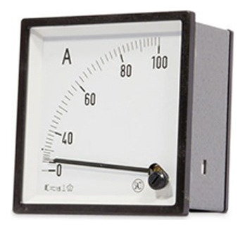 Reloj Amperímetro - 0-100