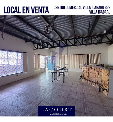 En Venta. Local Comercial Para Tu Negocio, Ubicado En El C.c. Villa Icabarú 323 - Urb. Villa Icabarú #vl