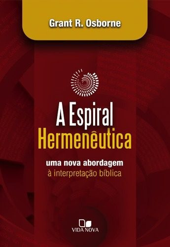 Espiral Hermenêutica - Vida Nova        Frete Grátis