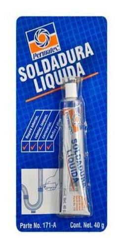 Soldadura Liquida Gris Permatex