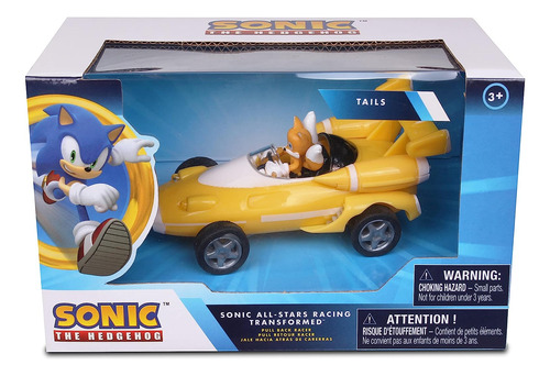 Sonic All-stars Racing Transformed Pull Back Racer: Tails