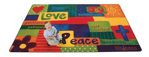 Alfombras Para Nios 90117 Espiritual De Frutas Pintadas Kid$