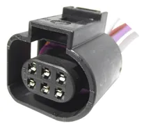 Comprar Ficha 6 Vias Compatible Con Vw Gol Fox Suran Polo Sensores
