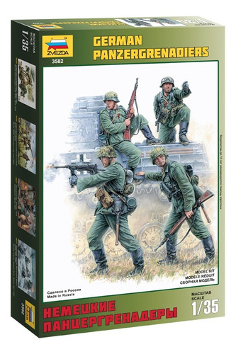German Panzergrenadiers By Zvezda # 3582 1/35