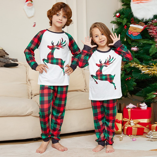 Pijama Navidad Familia Pijamas Navidad Reno Set De Pijamas